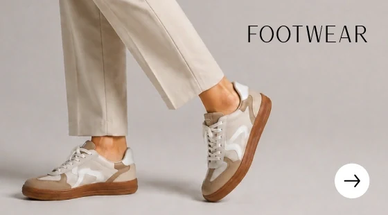 Footwear banner