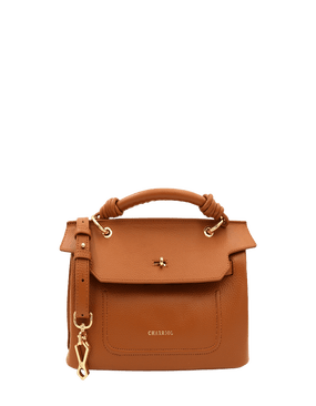 MODERN LUXE BROWN HANDBAG