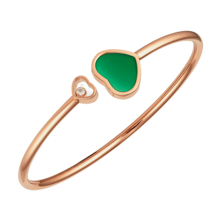 Shop Happy Hearts Bangle by Chopard It s Luxury by Trafalgar