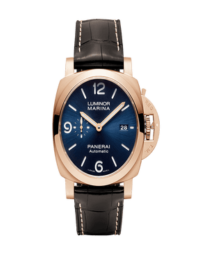 LUMINOR MARINA GOLDTECH SOLE BLU WATCH