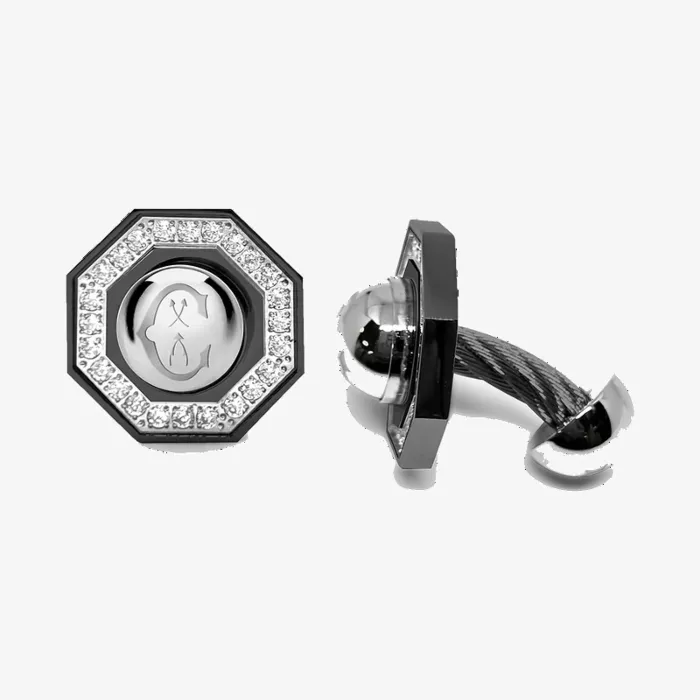 Charriol Hex Fine Cufflinks — view 1