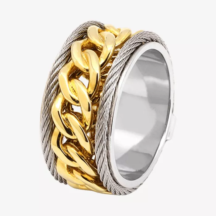 Charriol Celtic Chainette Ring — view 1
