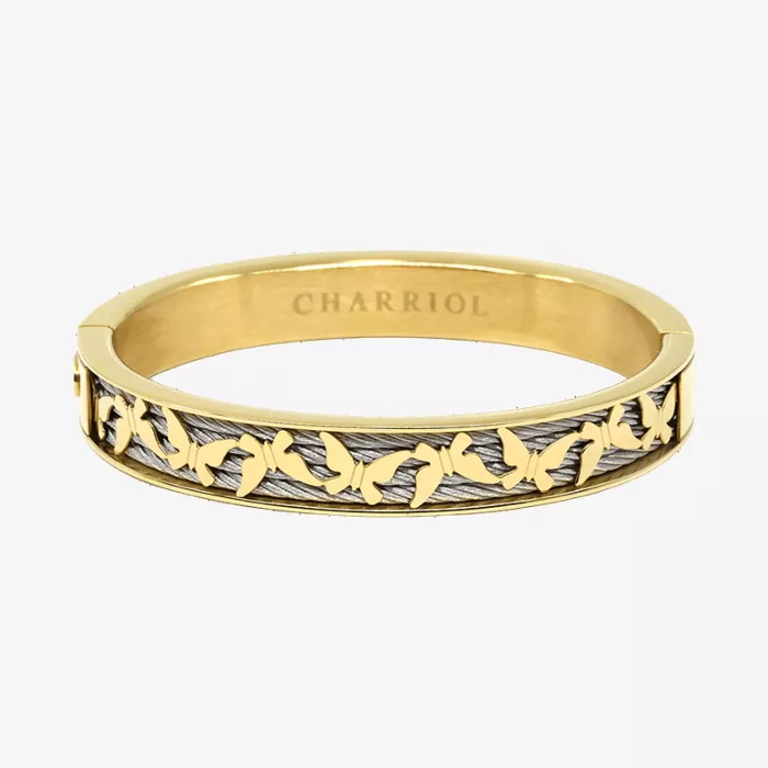 Charriol Forever Butterfly Bangle — view 1