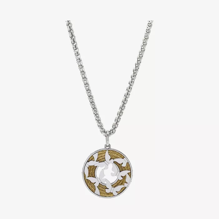 Charriol Forever Butterfly Pendant — view 1