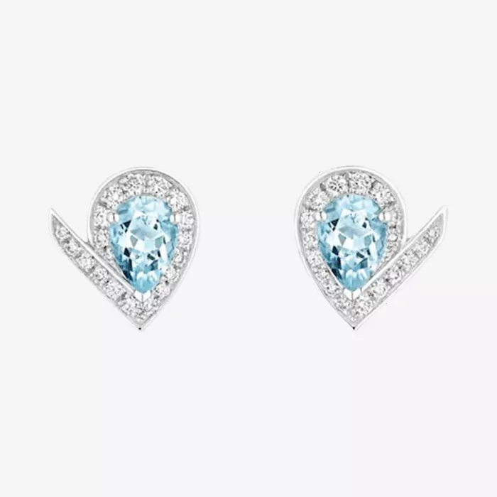 Chaumet Josephine Ronde d'Aigrettes Earrings — view 1
