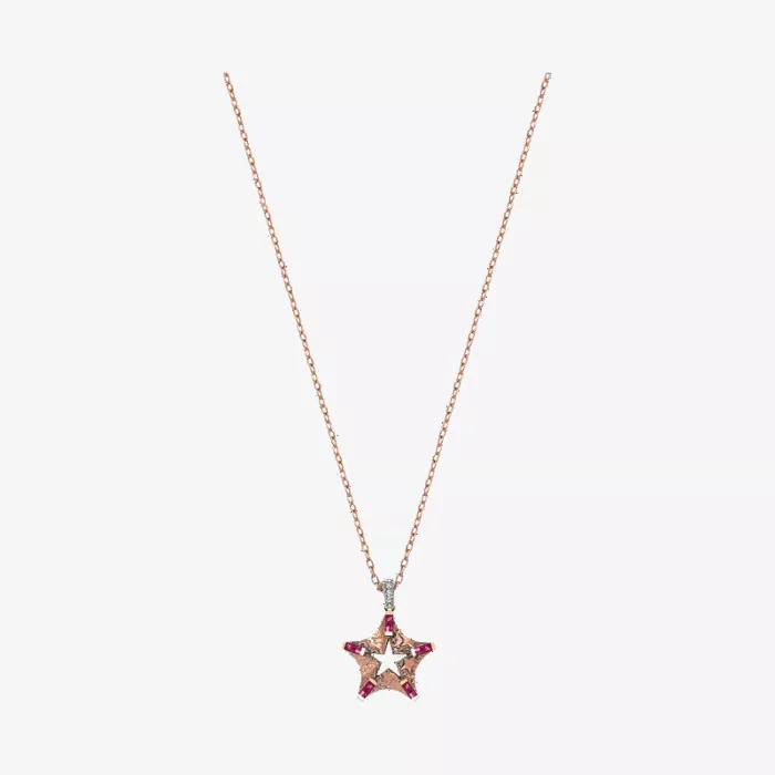 Kismet by Milka Catching Stars Necklace — view 1