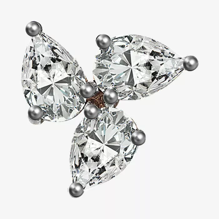 Kismet by Milka Lumiere Earring — view 1