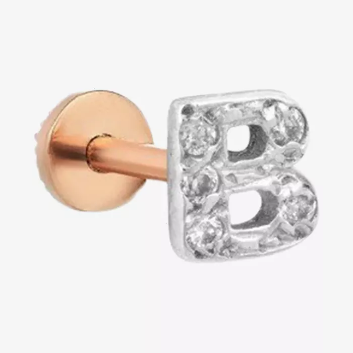 Kismet by Milka Monogram Piercing — view 1