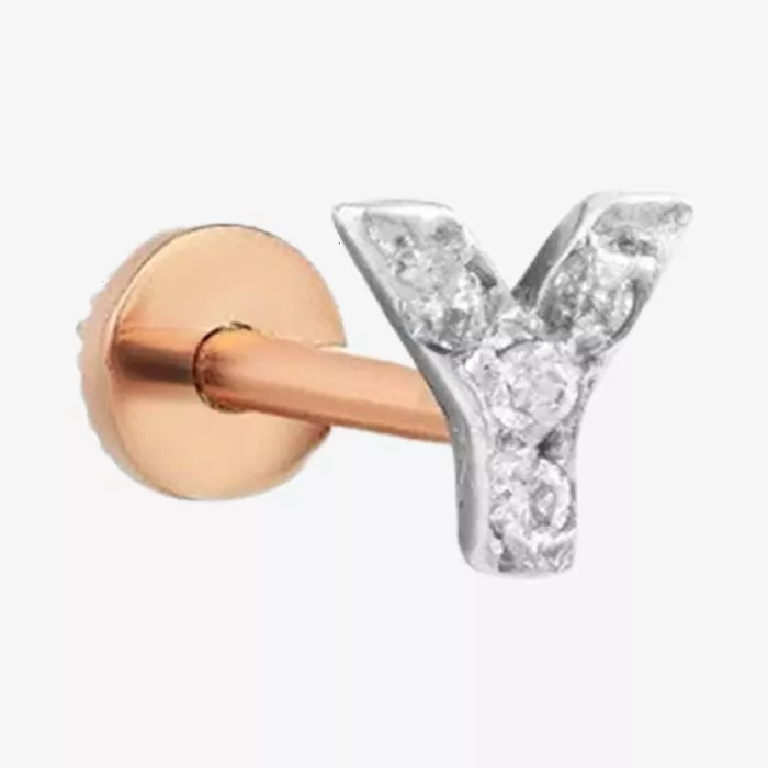 Kismet by Milka Monogram Piercing — view 1
