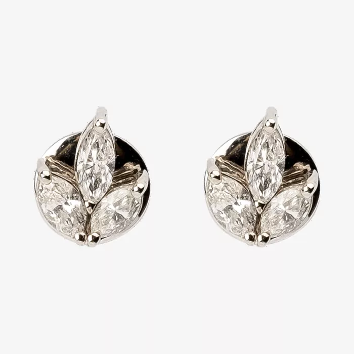 The Carats Trillium Earrings — view 1