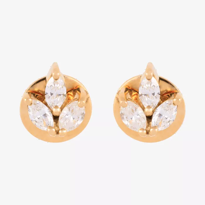 The Carats Trillium Earrings — view 1