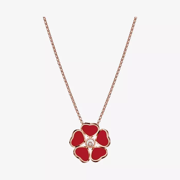 Chopard قلادة هابي هارتس فلاور — عرض 1