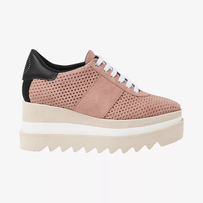 Stella McCartney حذاء سنيك-اليس بنعل سميك — عرض 1