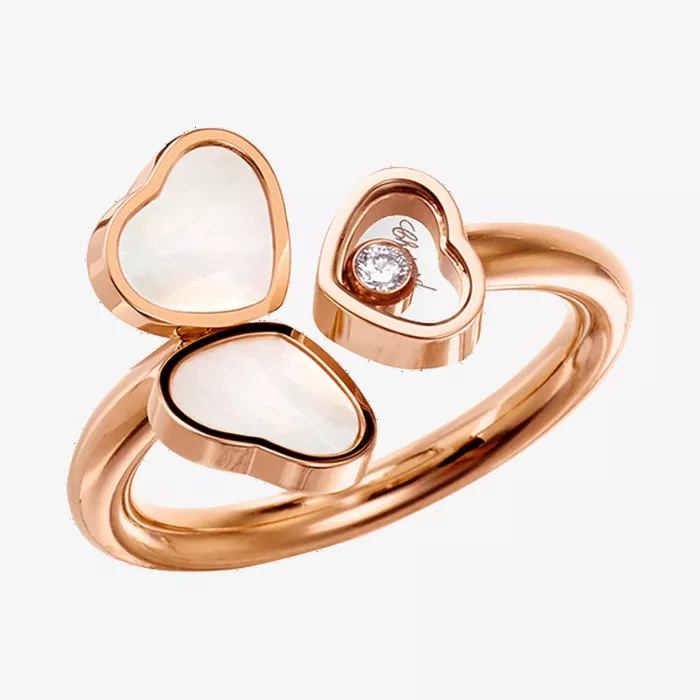 Chopard Happy Hearts Wings Ring — view 1