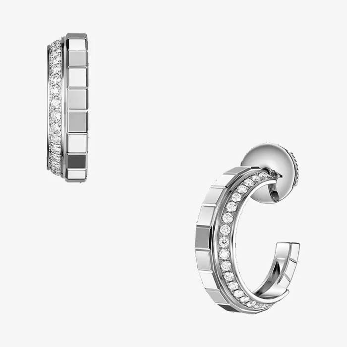 Chopard Ice Cube Earrings — view 1