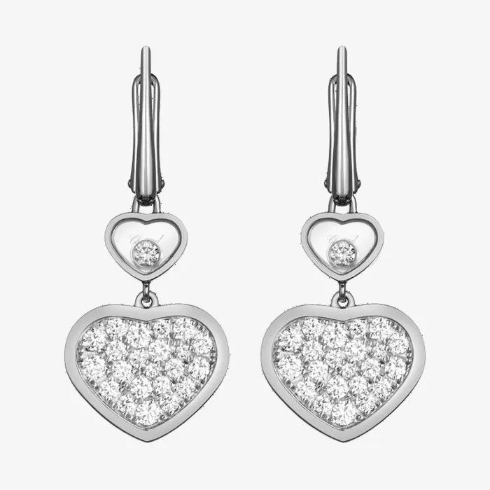 Chopard أقراط هابي هارتس — عرض 1
