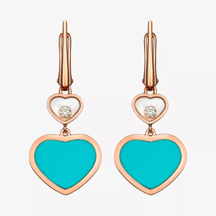 Chopard أقراط هابي هارتس — عرض 1