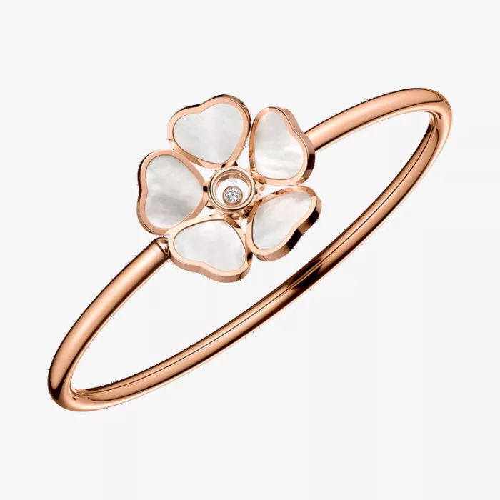 Chopard Happy Hearts Flower Bangle — view 1