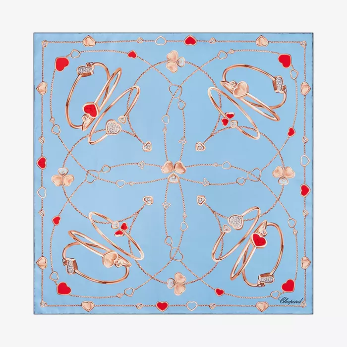 Chopard Happy Hearts Scarf — view 1