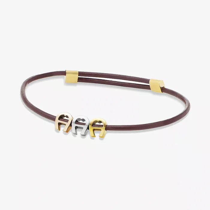 Aigner Bolzana Leather Bracelet — view 1