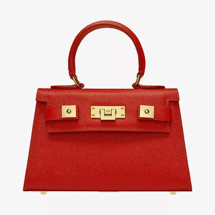 Lalage Beaumont Maya Mignon Dolomite Pebble Handbag — view 1