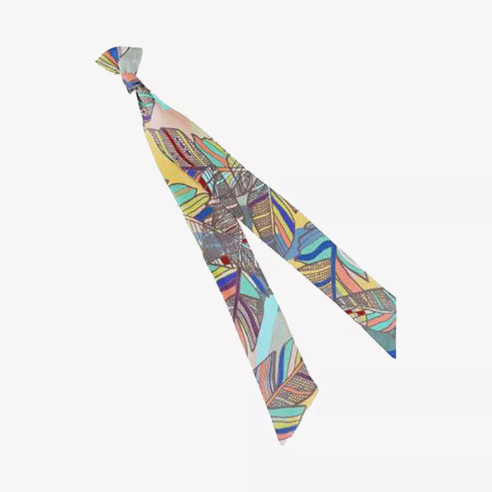 Lalage Beaumont Banderole Tropical Base Scarf — view 1