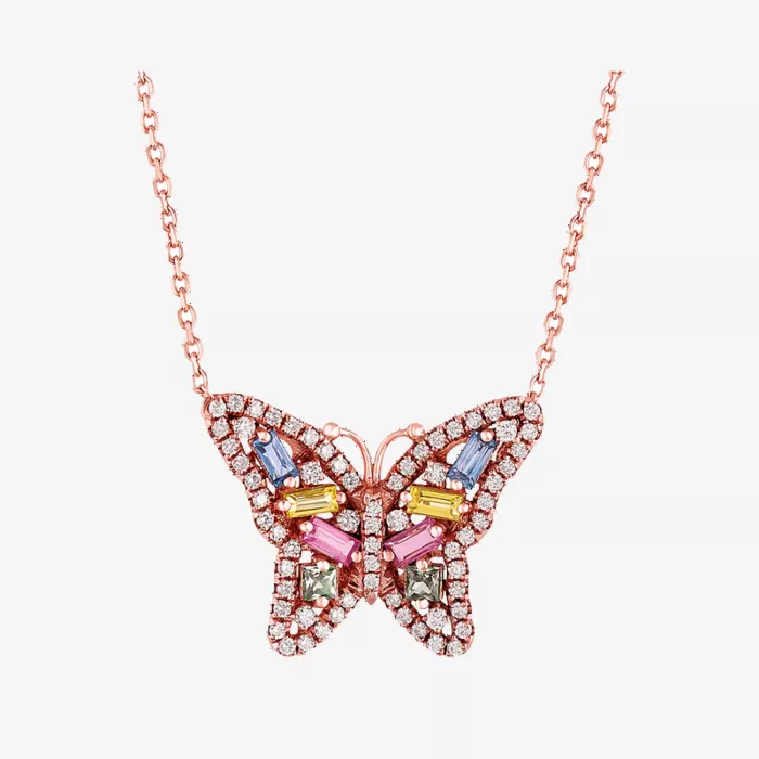 Suzanne Kalan Butterfly Pendant — view 1