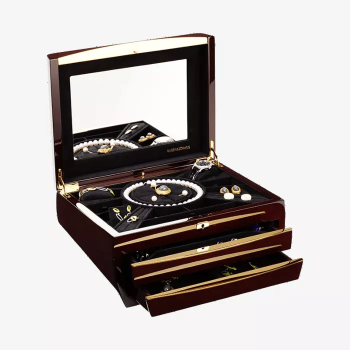 Buben & Zörweg Cosmopolitan Birch Jewelry Box — view 1