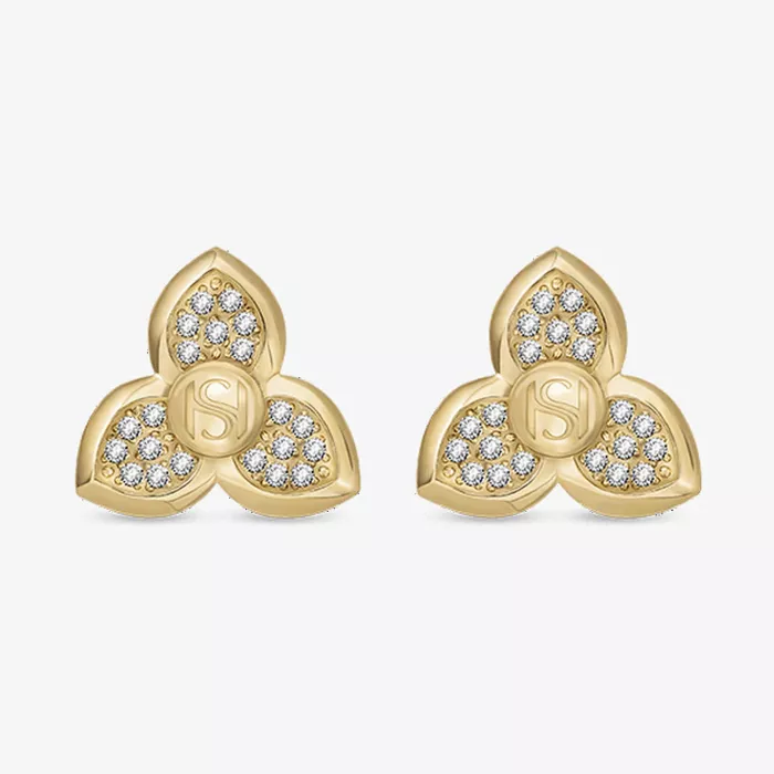 Saint Honoré Burj Flower Earrings — view 1