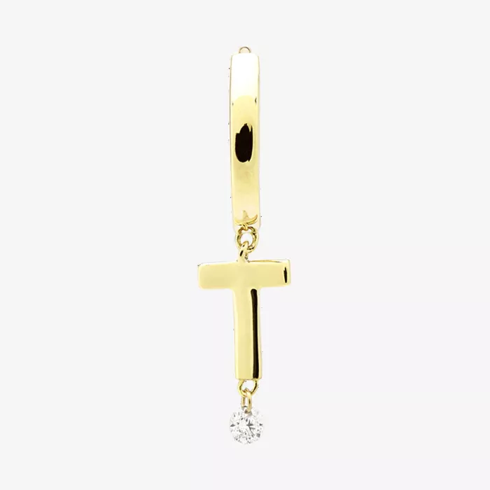 Persée Paris T Letter Piercing — view 1