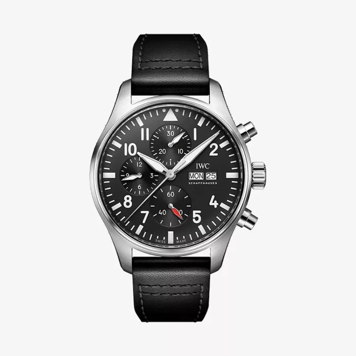IWC Schaffhausen Pilot Chronograph Watch — view 1