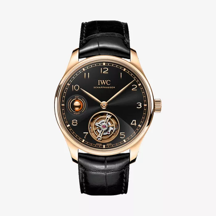 IWC Schaffhausen ساعة بورتوغيزر هاند-وند توربيون داي آند نايت — عرض 1