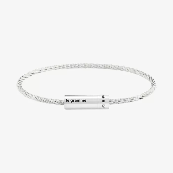 Le Gramme Cable Bracelet 9g — view 1