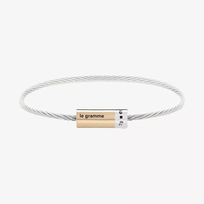 Le Gramme Cable Bracelet 7g — view 1