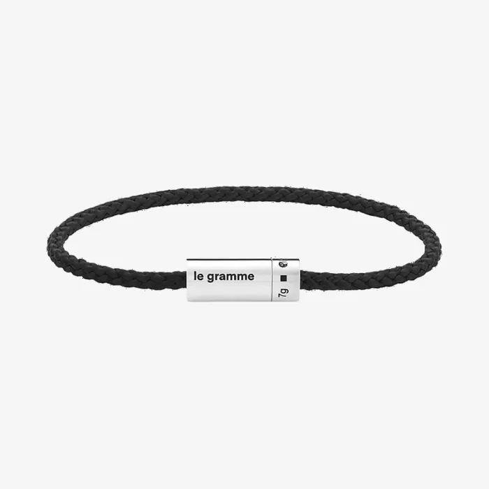 Le Gramme Nato Cable Bracelet 7g — view 1