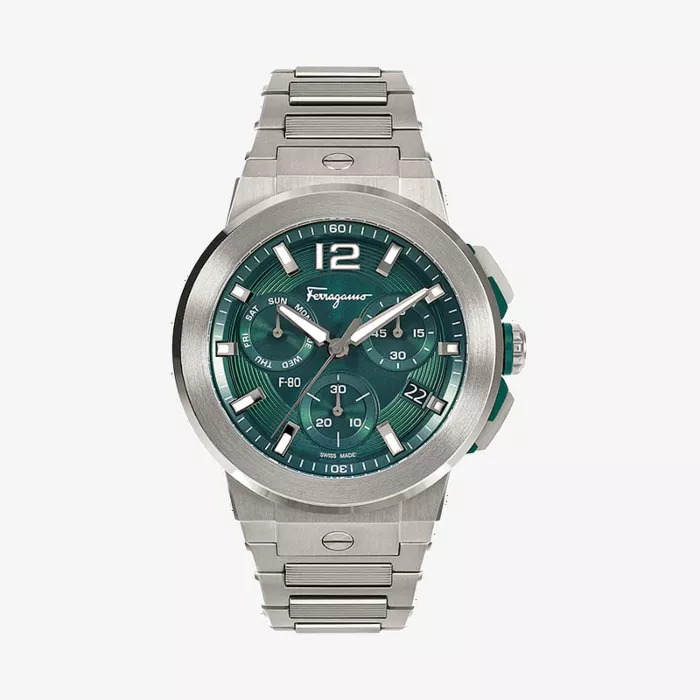 Ferragamo F-80 Titanium Tech Watch — view 1