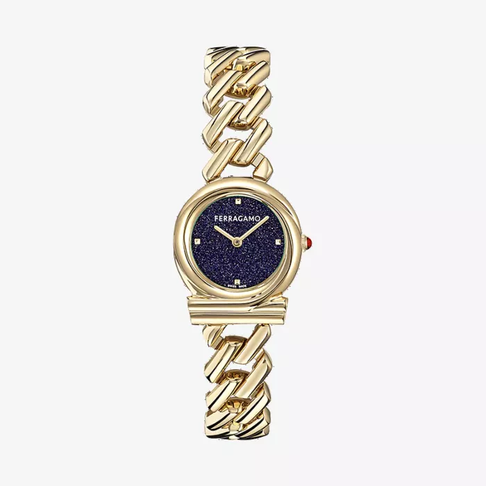 Ferragamo Gancini Twisted Chain Watch — view 1