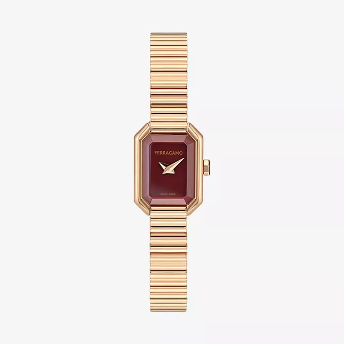Ferragamo Crystal Tank Petite Watch — view 1