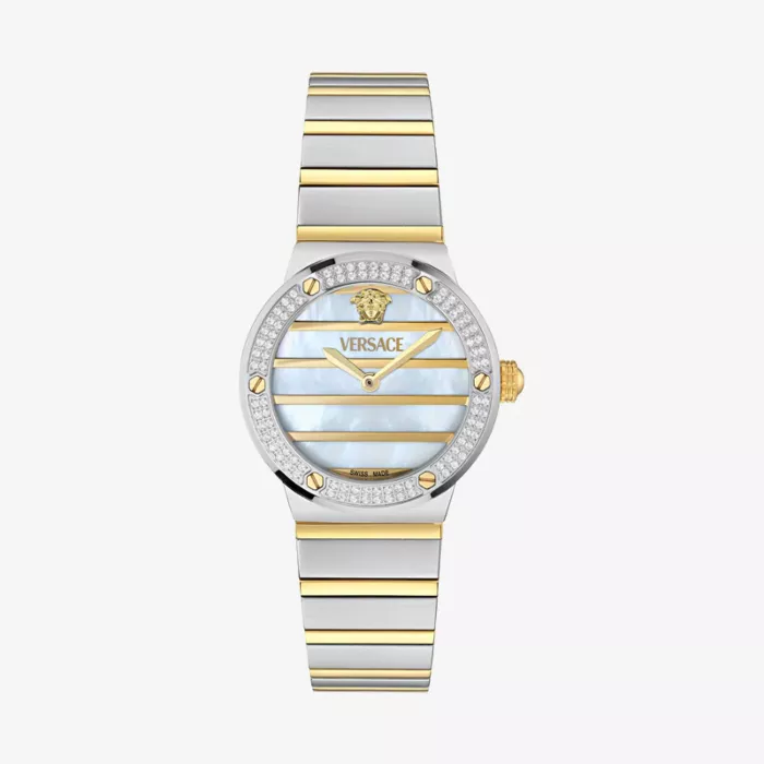 Versace Greca Logo Pearl Watch — view 1