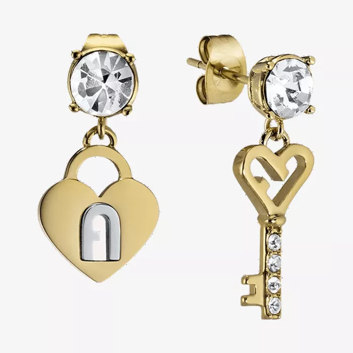 Furla Loving Padlock Earrings — view 1