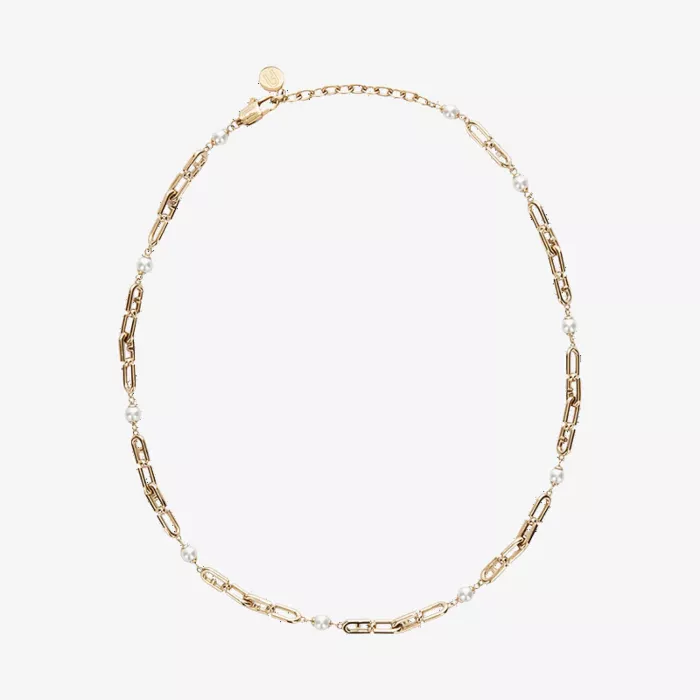 Furla Chained Logo Necklace — view 1