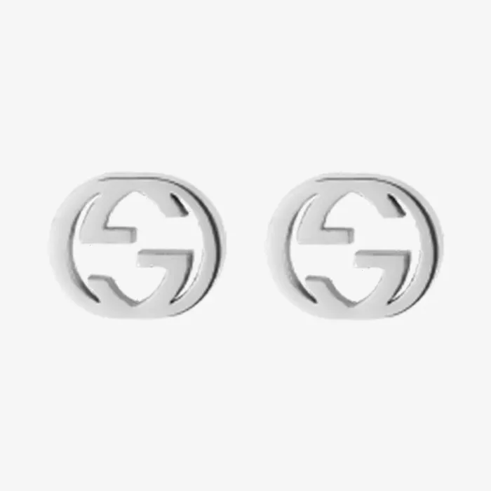 Gucci أقراط انترلوكينج — عرض 1