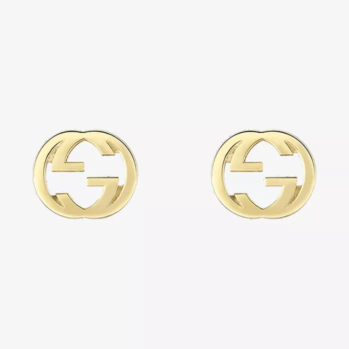 Gucci أقراط انترلوكينج — عرض 1