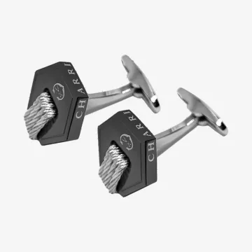 Charriol Hex Cufflinks — view 1