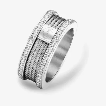 Charriol Sunflame Ring — view 1