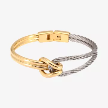 Charriol Celtic Knot Bangle — view 1