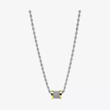 Charriol Forever Waves Charm Necklace — view 1