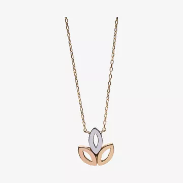 The Carats Multi Color Trillium Necklace — view 1