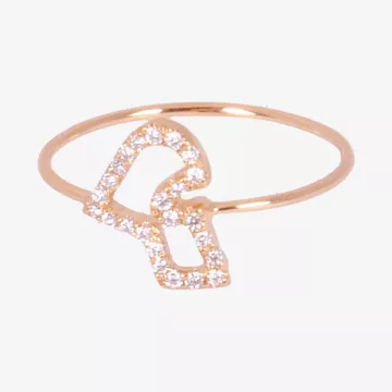 The Carats Kuwait Map Ring — view 1