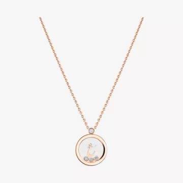 Chopard سوار هابي دايموندز بحرف خ — عرض 1